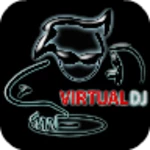 dj virtual mix android application logo